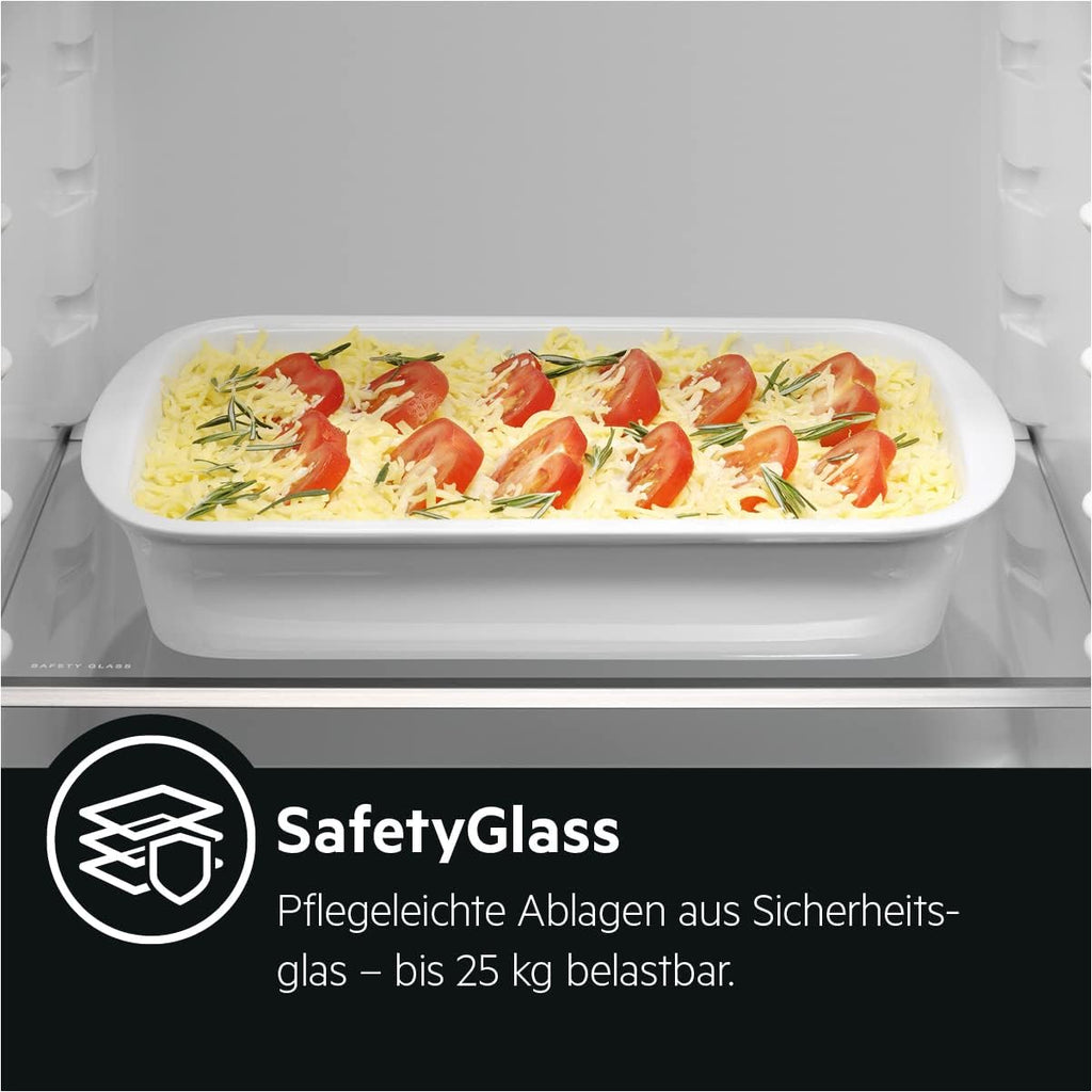 AEG RDB424E1AW Freistehender Doppeltür - Kühlautomat/Serie 5000 mit ColdSense / 1434 mm/Gefrierteil oben / 206 L/LowFrost â€?weniger Eisbildung/Farbe: Weiß/E